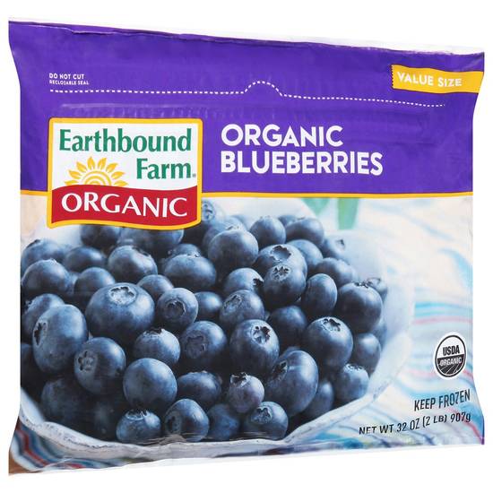 Organic Frozen Blueberries Earthbound Farm 2 lbs