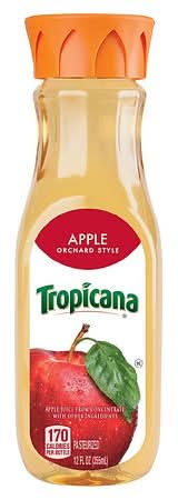 Tropicana Juice, Apple, Orchard Style - 12.0 oz