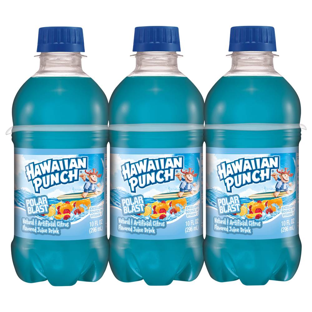 Hawaiian Punch Polar Blast Juice (6 x 10 fl oz)