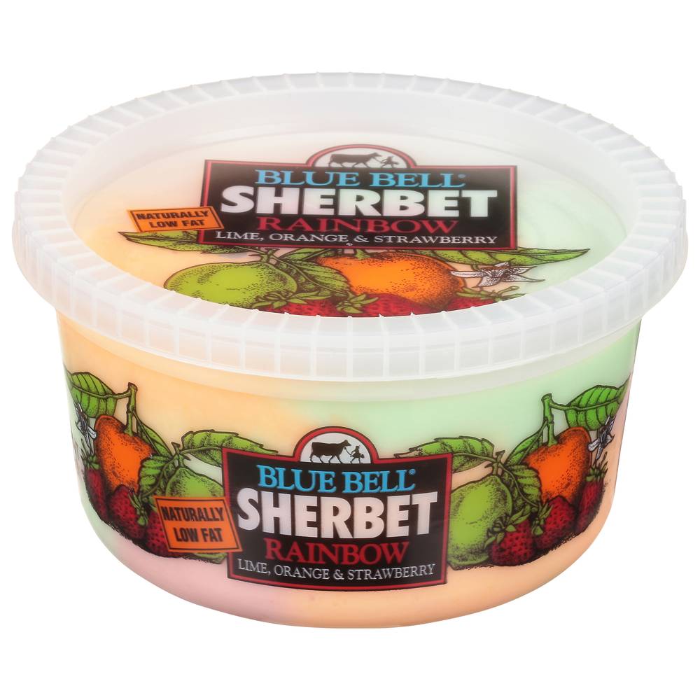 Blue Bell Rainbow Sherbet (946 ml)