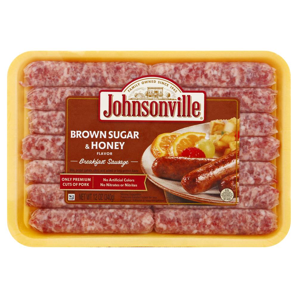 Johnsonville Brown Sugar & Honey Breakfast Sausage (12 oz)