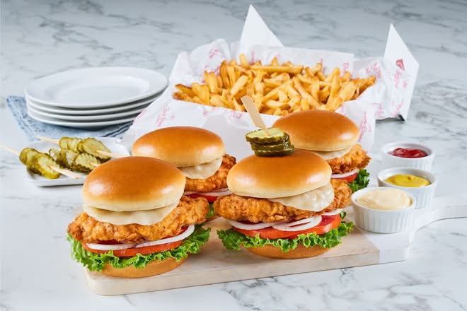 Fried Chicken Sandwich Family Meal