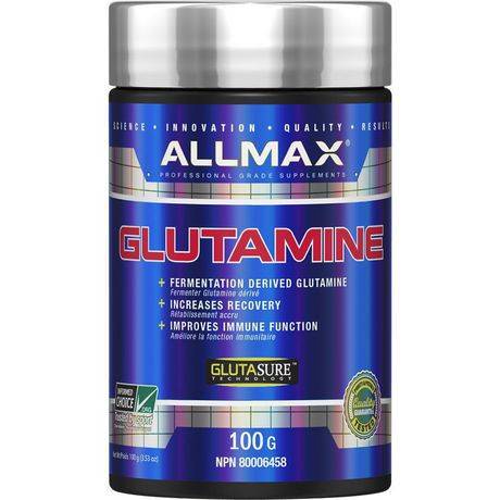 Allmax Glutamine Powder 100g (100% pure japanese micronized glutamine)