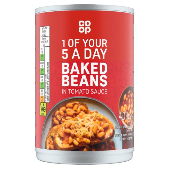 Co-Op Baked Beans in Tomato Sauce