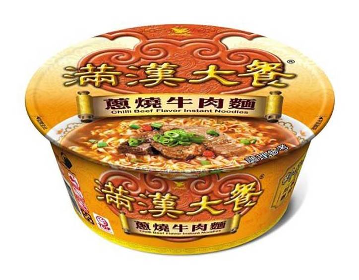 統一滿漢蔥燒牛肉風味碗麵#4710088412201