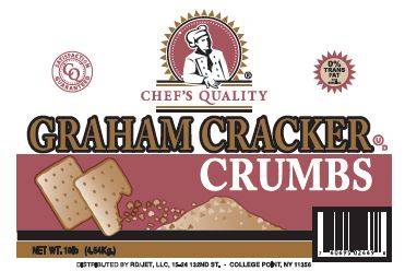 Chef's Quality - Graham Cracker Crumbs - 10 lbs (1 Unit per Case)
