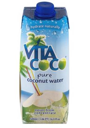 Vita Coco - Pure Coconut Water - 12/16.9 oz tetra pack (1X12|Case of 1)