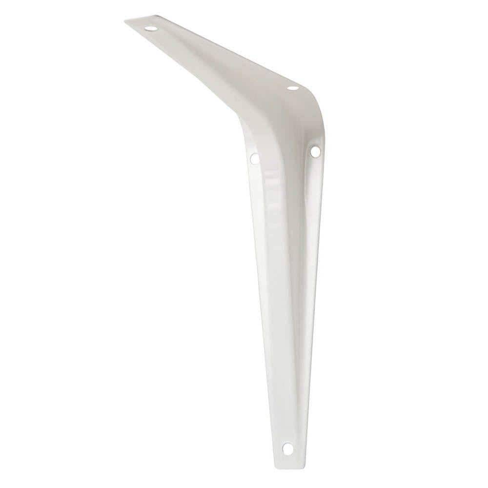 Everbilt 5 In. X 6 In. White Shelf Bracket