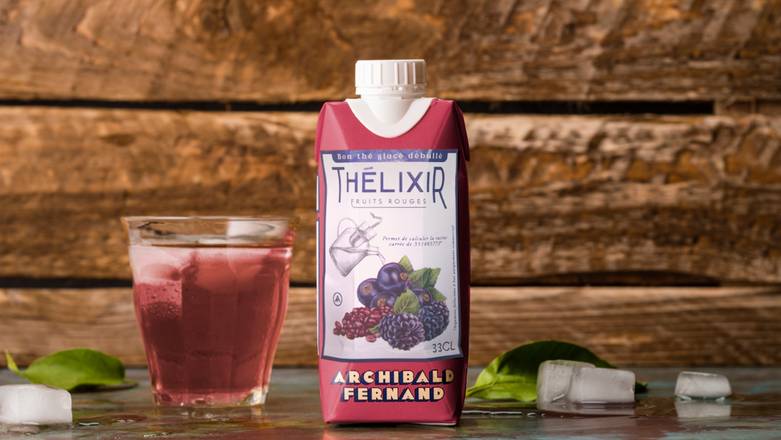 Thélixir Fruits Rouges(Thé glacé) - 33cl