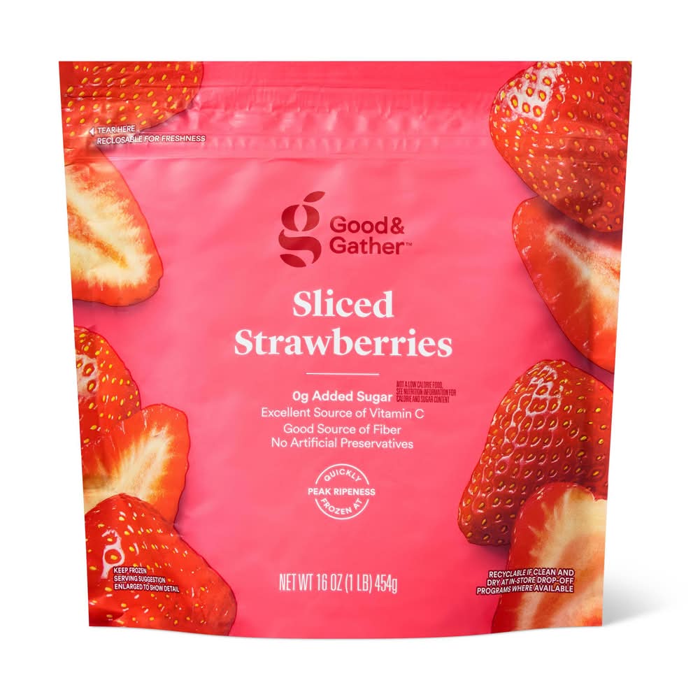 Good & Gather Sliced Strawberries (16 oz)