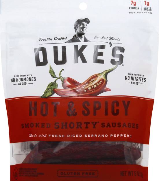 Duke's Smoked Shorty Sausages (hot-spicy)