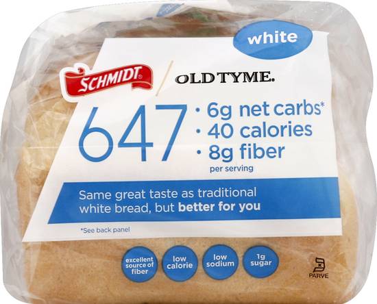 Old Tyme 647 Sliced Bread White (18 oz)