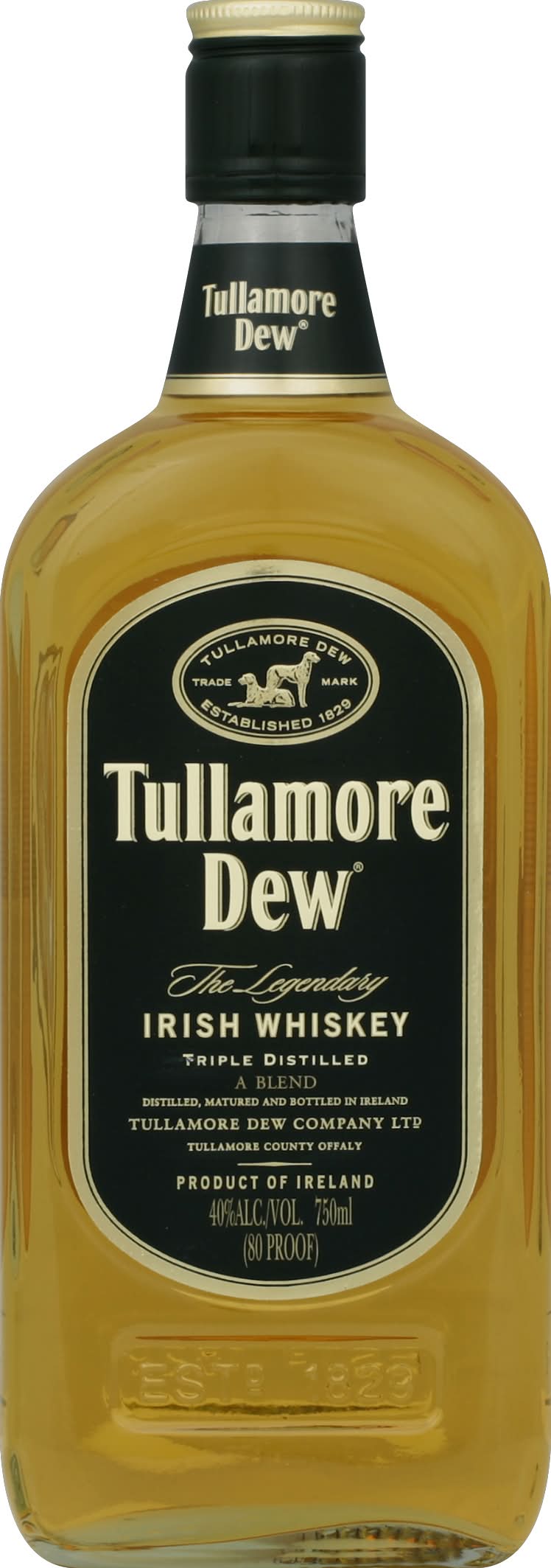 Tullamore D.E.W. Tripal Distilled Irish Whiskey (750 ml)