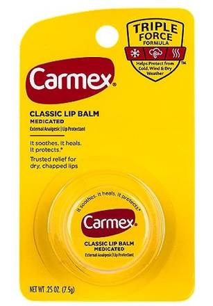 Carmex Classic Lip Balm 0.25oz Jar