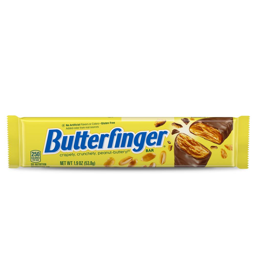 Butterfinger Crispy Crunchy Chocolate Bar (peanut buttery)