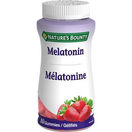 Nature's Bounty Melatonin Gummies (50 g, 60 ct)