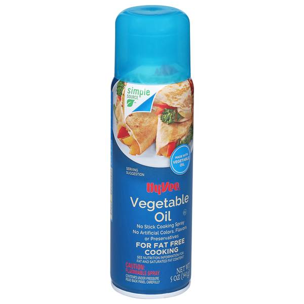 Hy-Vee Vegetable Oil Cooking Spray (5 oz)