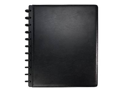 Staples Arc Customizable Notebook Narrow Ruled 60 Sheets, Black