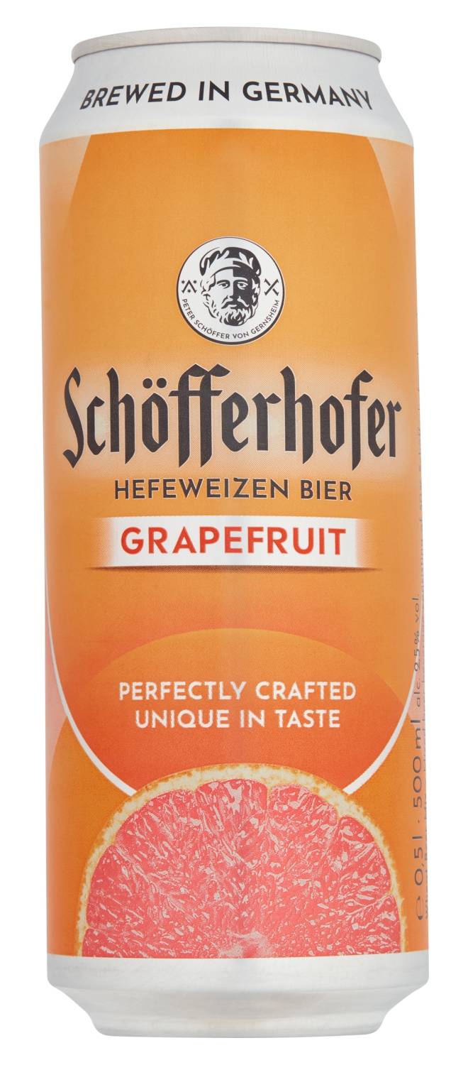 Schöfferhofer Grapefruit, Hefeweizen Beer (500ml)