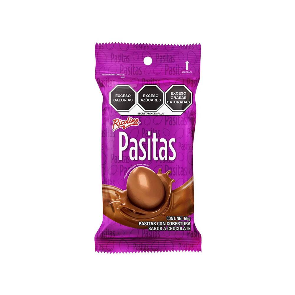 Ricolino pasitas con chocolate (sobre 65 g)