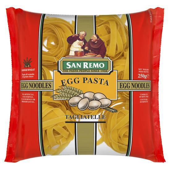 San Remo Tagliatelle Egg Noodle Pasta 250g