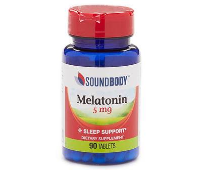 Melatonin 5mg Tablets, 90-Count