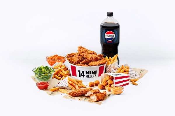 Dipping Boneless Feast: 14 pc
