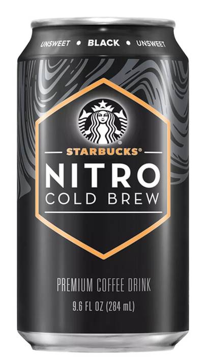 Starbucks Nitro Cold Brew Black 9.6oz