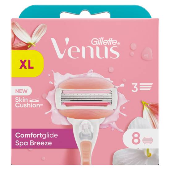 Venus Gillette Comfortglide Spa Breeze Razor Blades