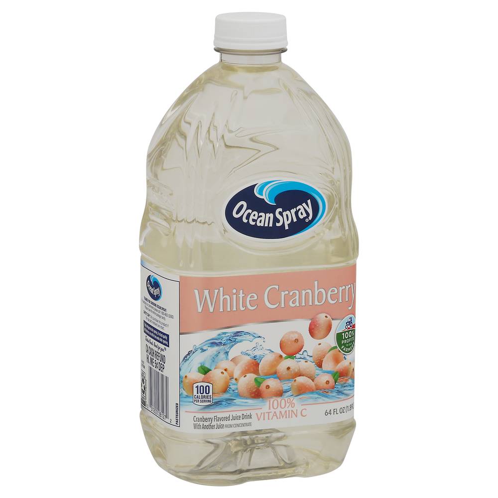 Ocean Spray Fruit Juice, White Cranberry (64 fl oz)