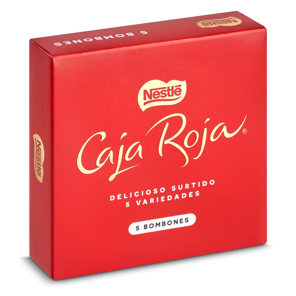 Bombones Surtidos Nestlé Caja Roja Caja 43 G