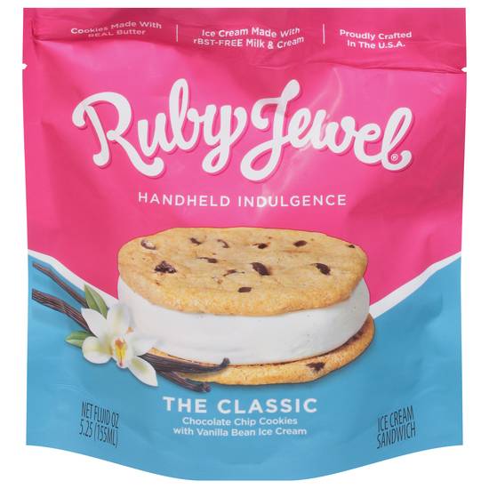 Ruby Jewel Vanilla Bean Ice Cream Sandwich (5.3 fl oz)