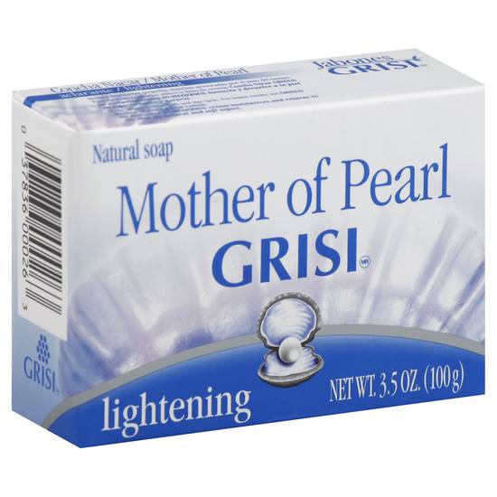 Grisi Lightening Mother Of Pearl Soap (3.5 oz)