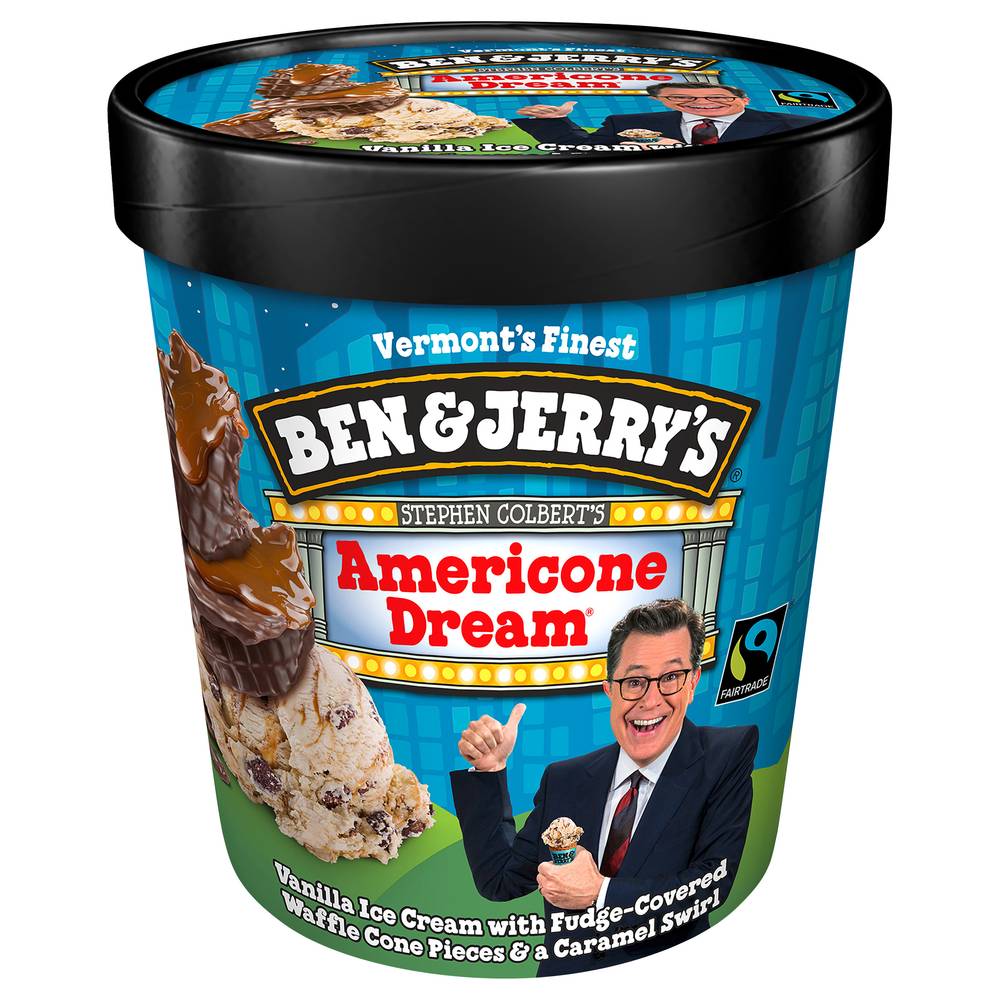 Ben & Jerry's Stephen Colbert's Ice Cream (americone dream)