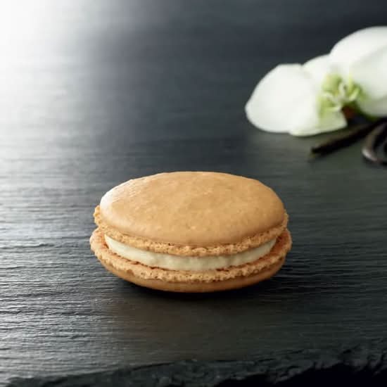 Mini macaron vanille
