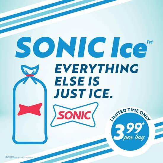 Bag of SONIC® Ice- 10 Pounds