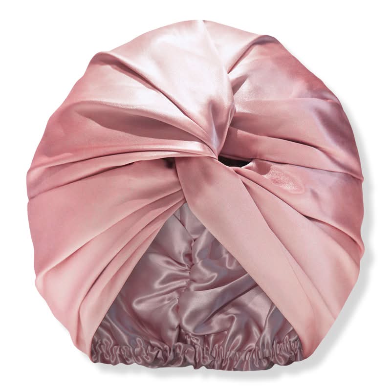 Slip Pure Silk Turban Pink
