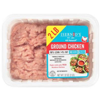 Isernio's Natural Ground Chicken (32 oz)