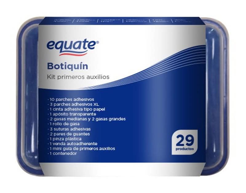 Equate · Botiquín primeros auxilios (150 g)