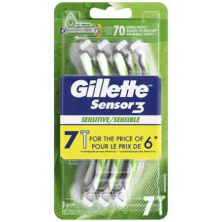 Gillette Sensitive Men's Disposable Razor