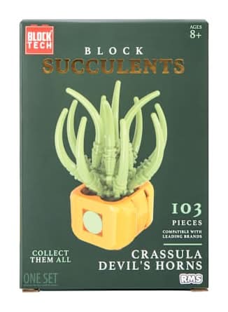 Block Tech® Block Succulents Set Crassula Devil’s Horns