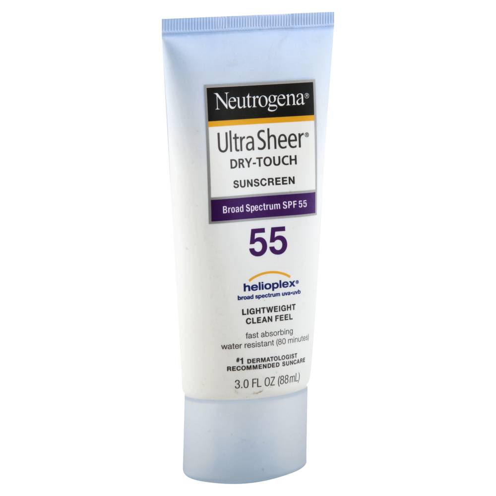 Neutrogena Ultra Sheer Spf 55 Dry-Touch Water Resist Sunscreen (3 fl oz)