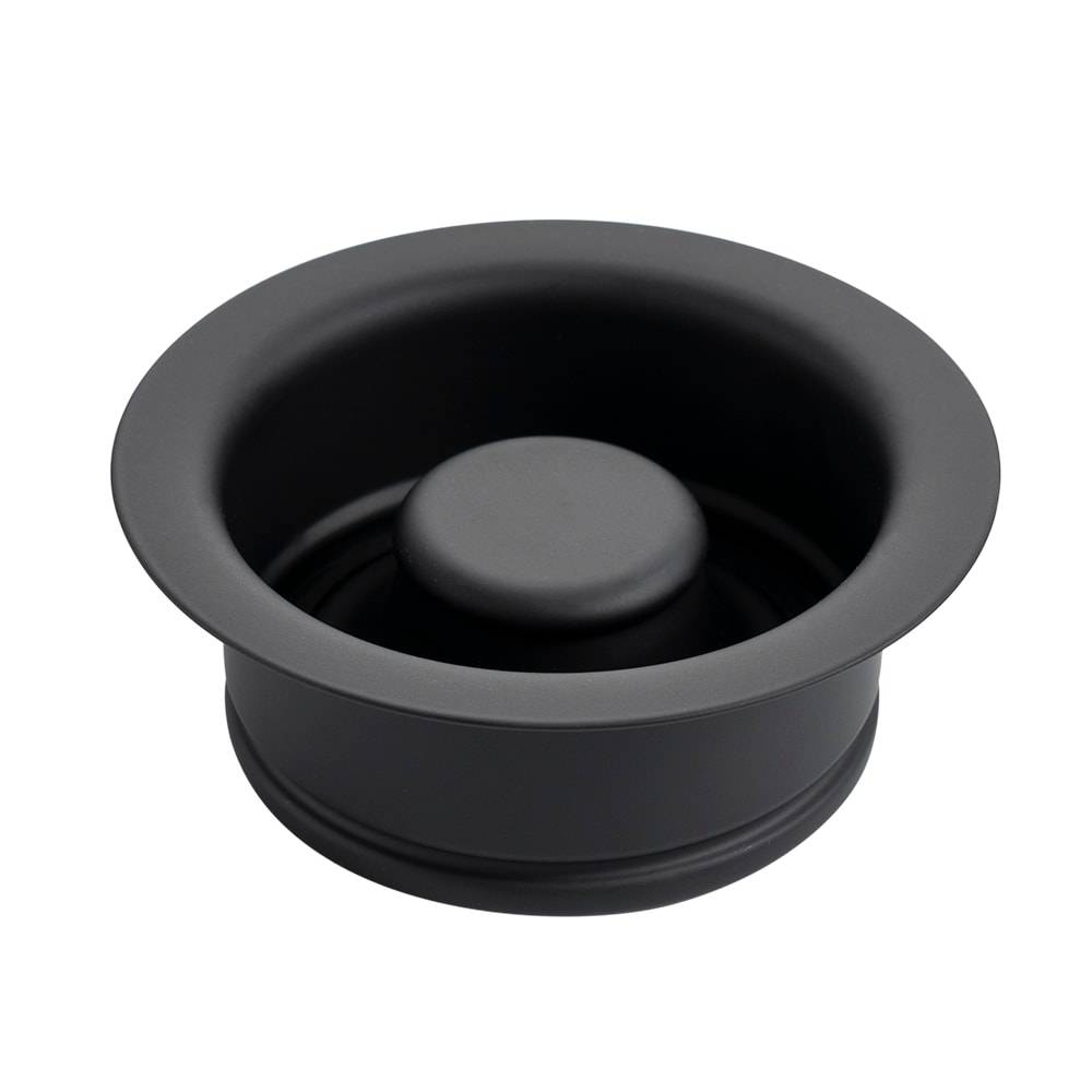 allen + roth 4.5-in Black Steel Garbage Disposal Sink Flange | 5256841