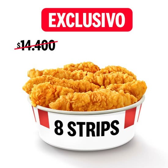 Chicken Share 8 strips Desc OFF