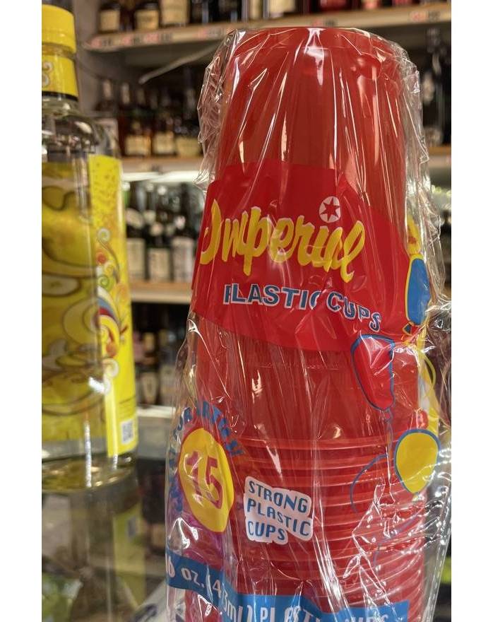 Red Cups 15 oz (15 Cups)
