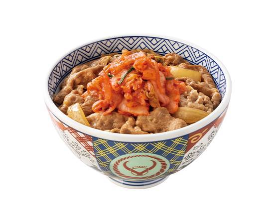 キムチ牛丼