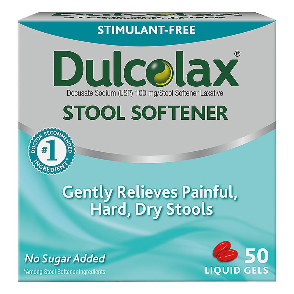Dulcolax Stool Softener 100 mg Docusate Sodium