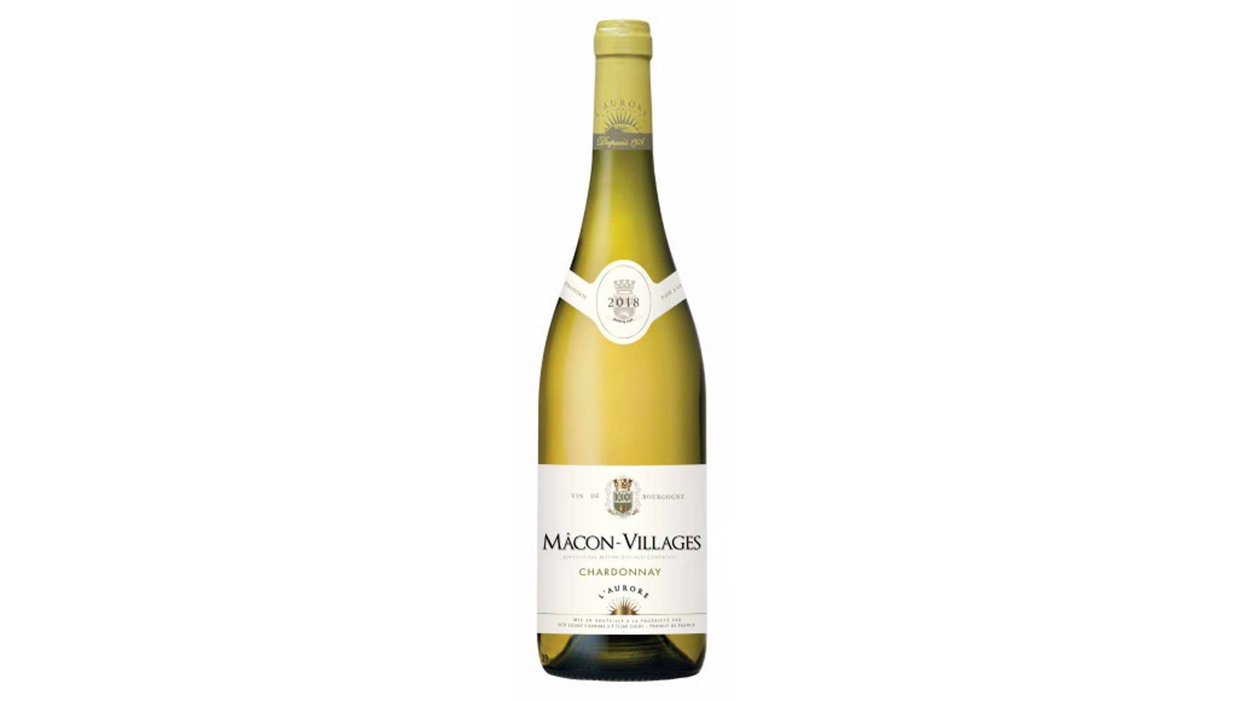 L'Aurore - Vin blanc mâcon villages aop, 2018 (750ml)