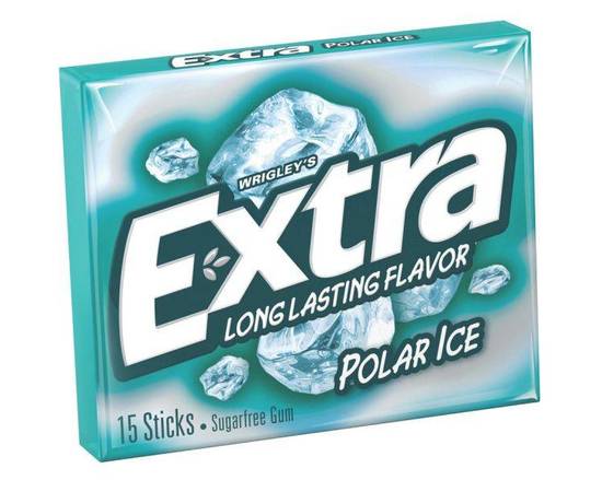 Extra Polar Ice Chewing Gum 15 Pieces