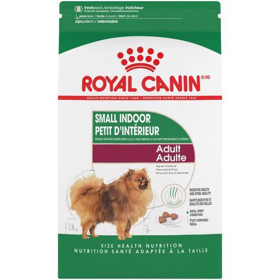 Royal Canin Lifestyle Health Nutrition Indoor Life Small Dog Adult Dry Dog Food (2.5 lbs)